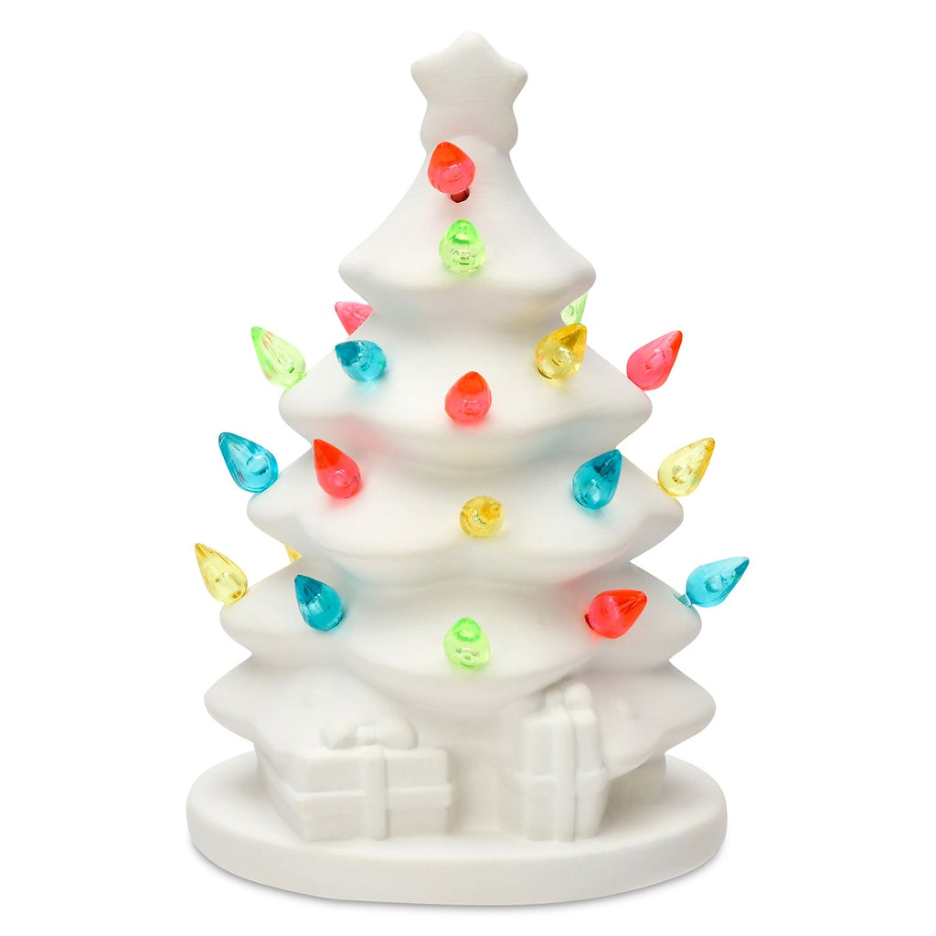 Iscream Paint Your Own Holiday Light Up Tree