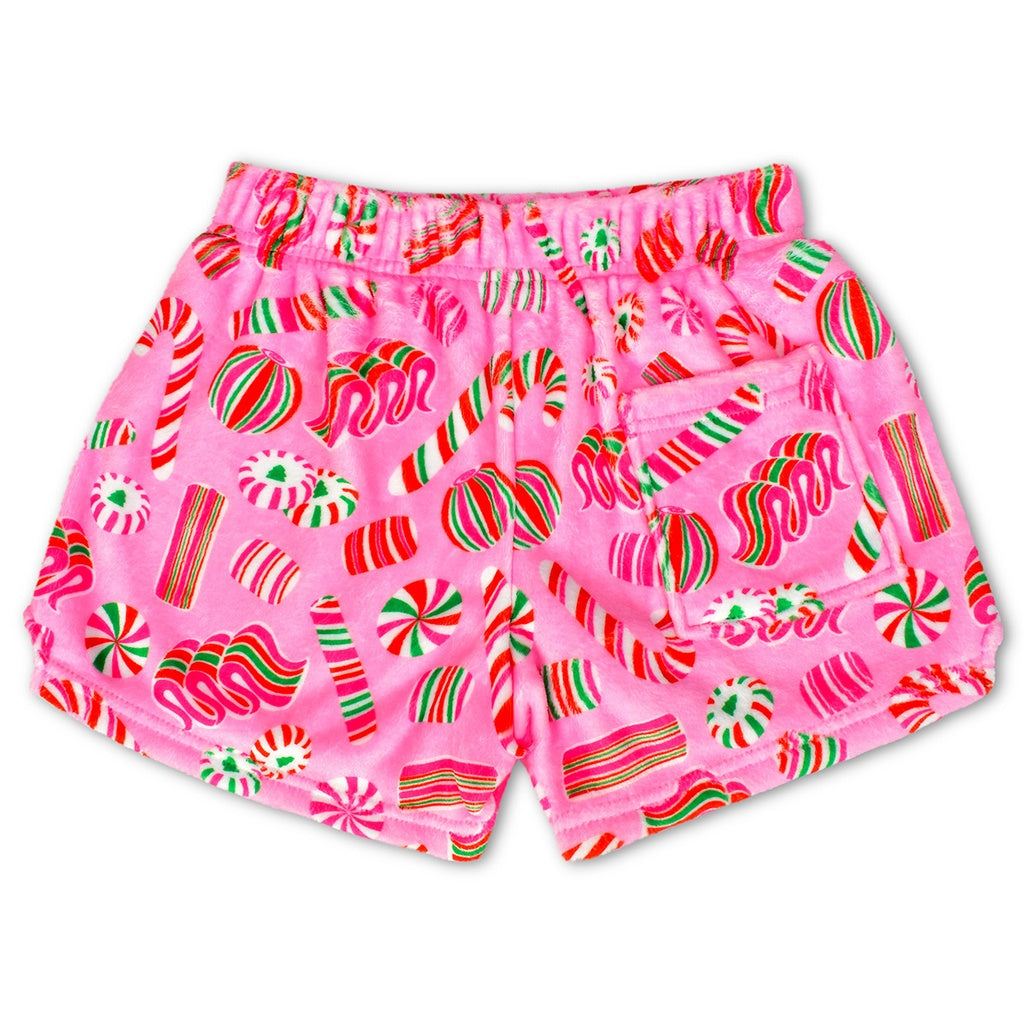 Iscream Pretty Peppermint Plush Shorts