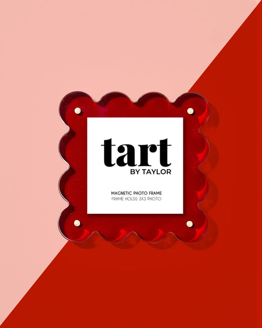 Tart By Taylor Red Mini Acrylic Picture Frame