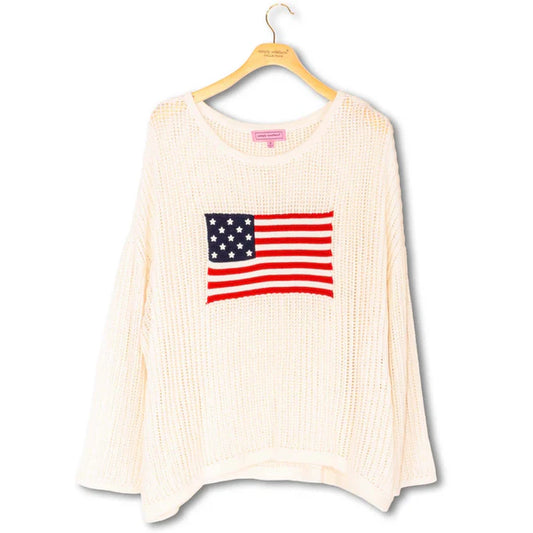 Simply Southern Flag Sweater