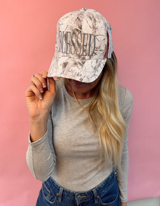 Blessed Camo Hat