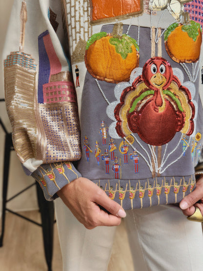 Queen of Sparkles Thanksgiving Day Parade Sweatshirt