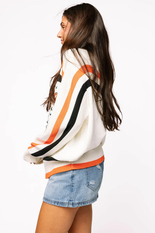 Trick or Treat Cream Sweater