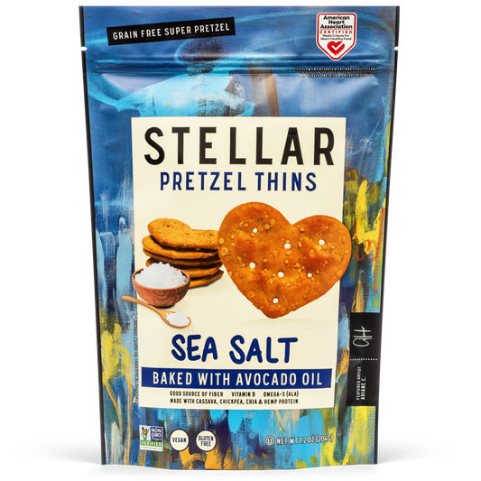 Stellar Pretzel Thins - Sea Salt - 7.2OZ