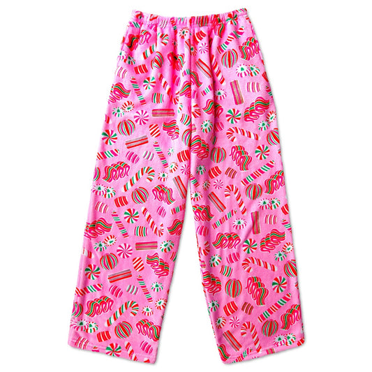 Iscream Pretty Peppermint Plush Pants Adult