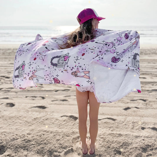 Elisabeth + Faith Lover Beach Towel
