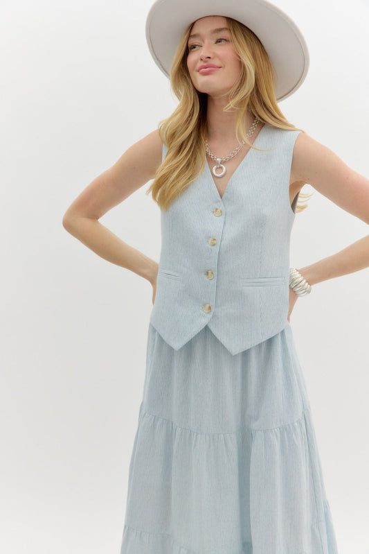 The Blue Vest Set