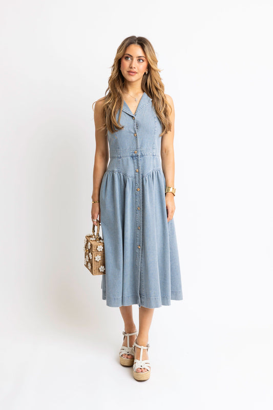 80's Denim Dress
