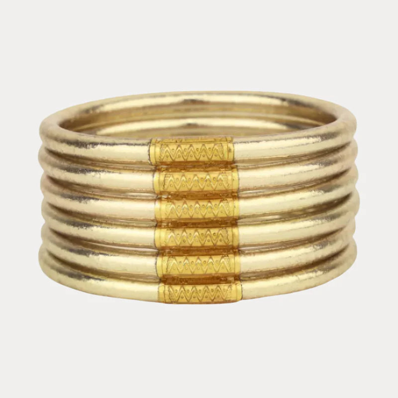 BuDha Girl All Weather Bangles (set of 6)