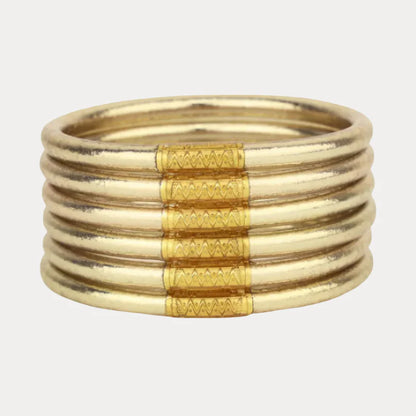 BuDha Girl All Weather Bangles (set of 6)