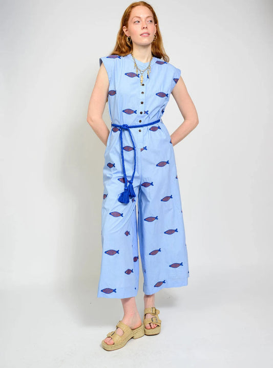 Ivy Jane Fish Out of Water Jumpsuit