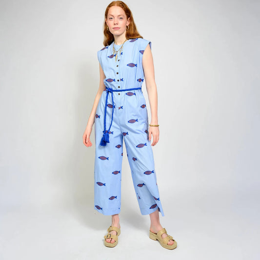 Ivy Jane Fish Out of Water Jumpsuit