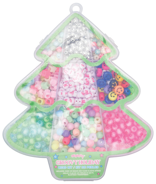 Iscream Groovy Holiday Bead Kit