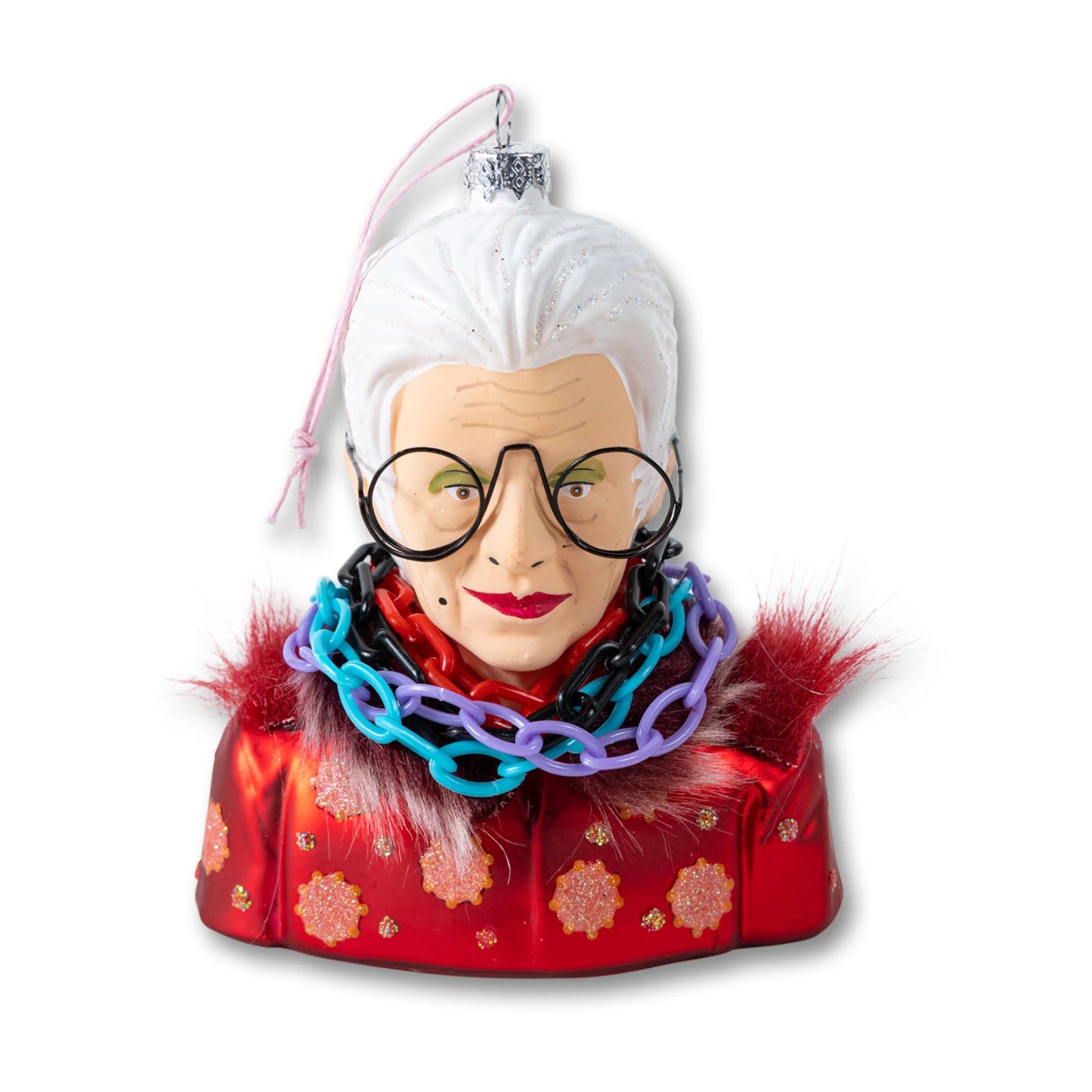 Cody Foster & Co Iris Apfel Ornament