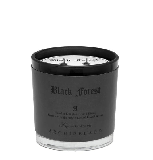 Archipelago Black Forest Letter Press Candle