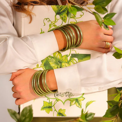BuDha Girl All Weather Bangles (set of 6)