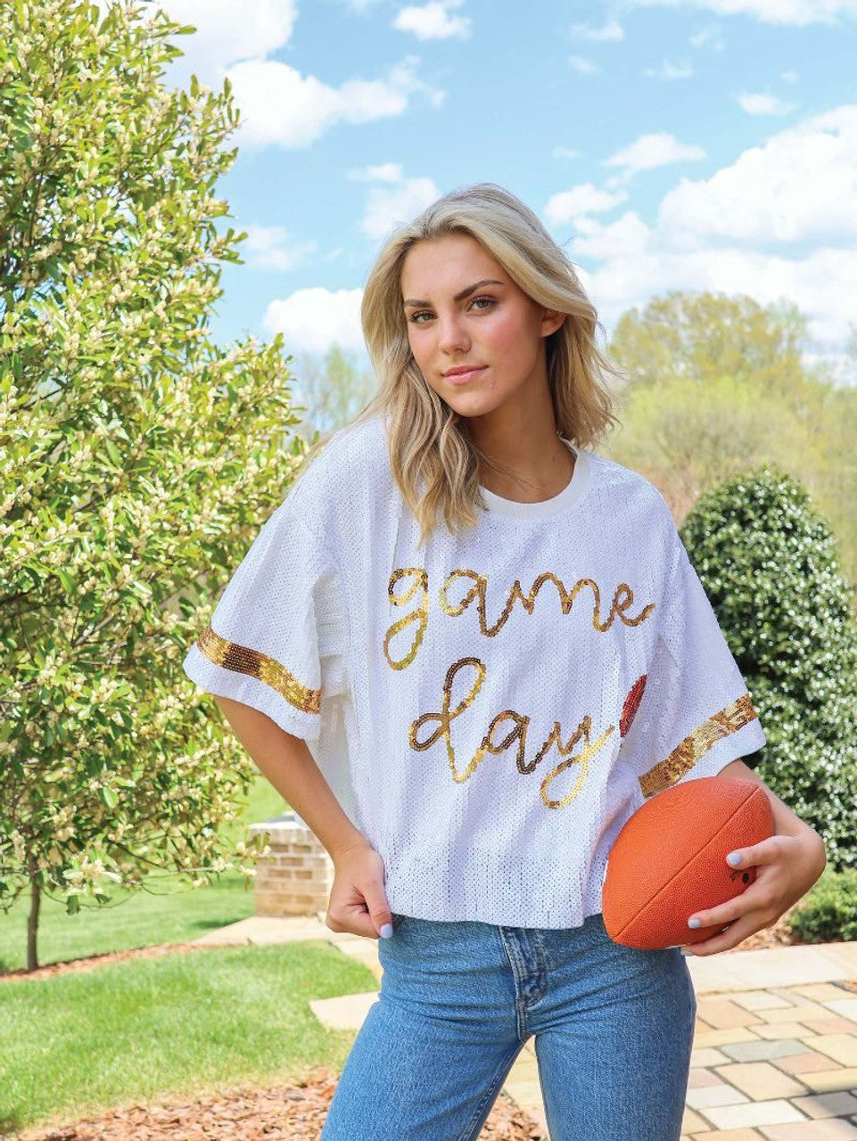 Simply Southern Game Day Top