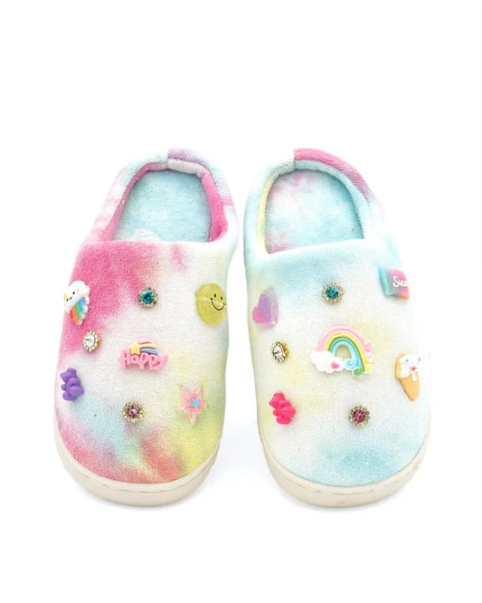 Bari Lynn Charm Slippers