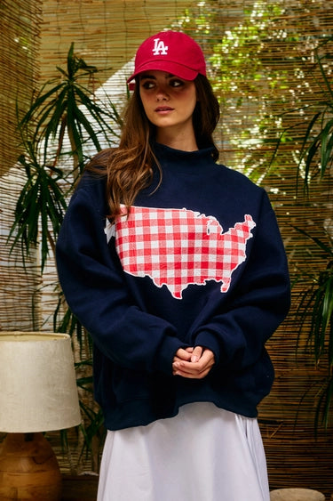 Bucketlist USA Reversible Sweatshirt