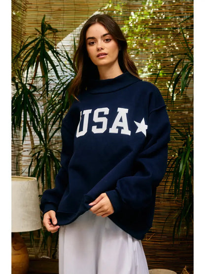 Bucketlist USA Reversible Sweatshirt